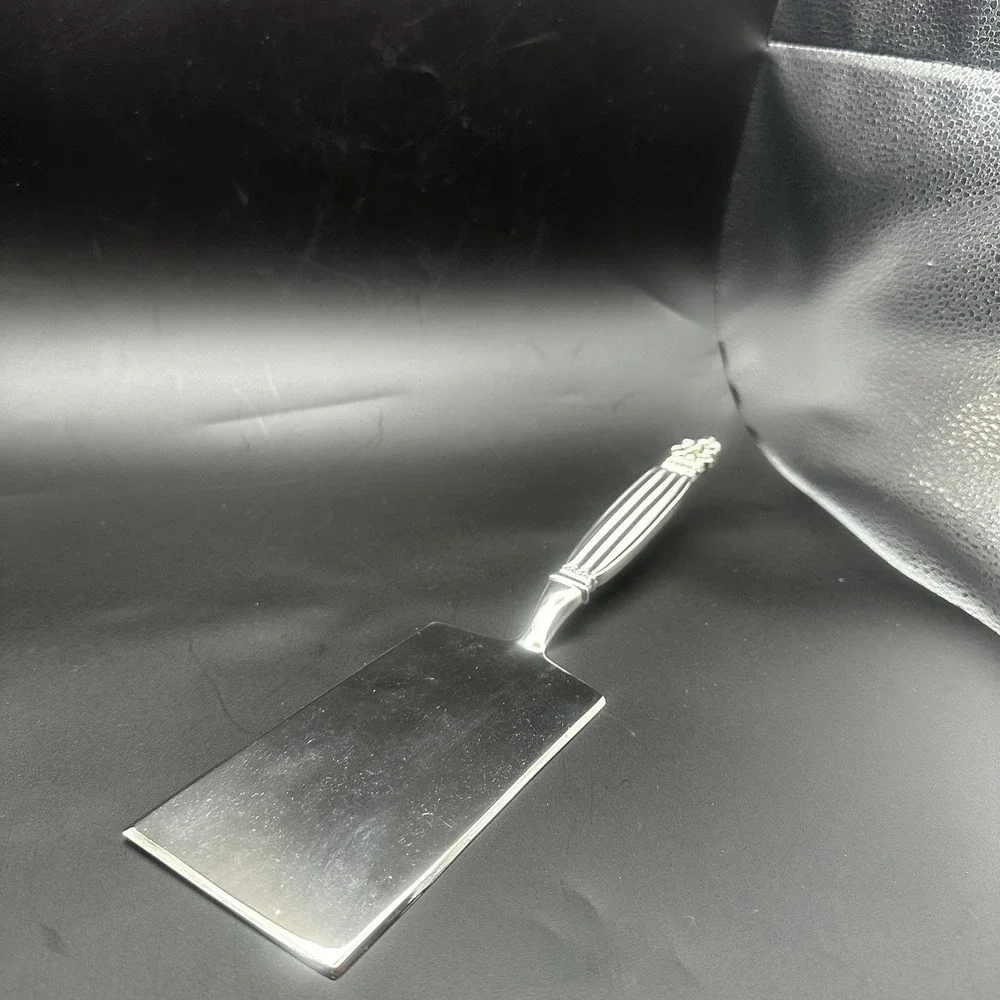 Godinger Silver Treasures Cake Pie Spatula Silver Plate Crown Servewear New‎